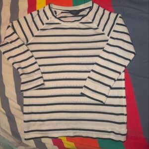 MIX by 41 Hawthorne Stitch Fix Long Sleeve Crew neck striped tee (sz M